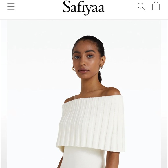 SAFIYAA RISETTE IVORY MIDI DRESS - Picture 6 of 9